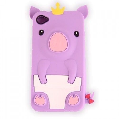 Case |Porquinho Rei lilas