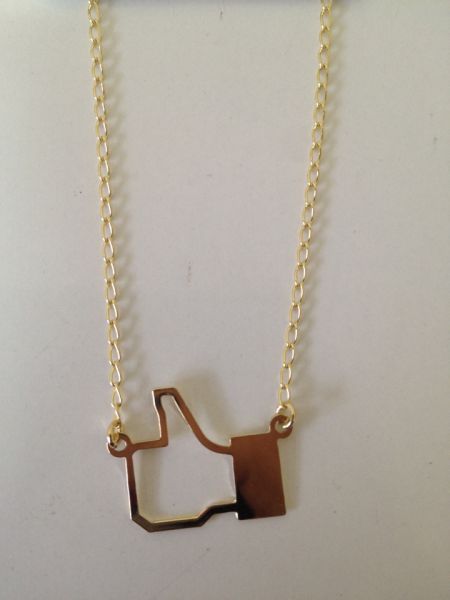 Colar dourado | Curtir