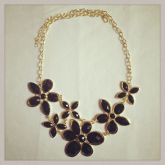 Maxicolar | Floral preto